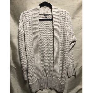 Charlotte Russe Creme Cardigan Sweater XS